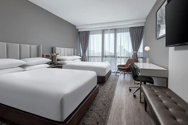 Four Points by Sheraton Flushing-豪華雙人房, 2 張標準雙人床-1