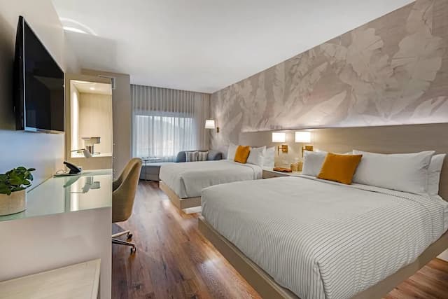 캠브리아 호텔 캘라바사스 - 말리부-룸, 퀸사이즈침대 2개, 금연 (Upgrade)-2