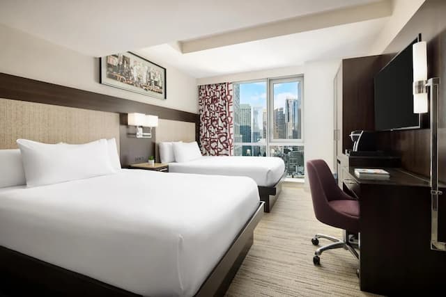 Hilton Garden Inn New York/Times Square Central-客房, 2 张大床-7