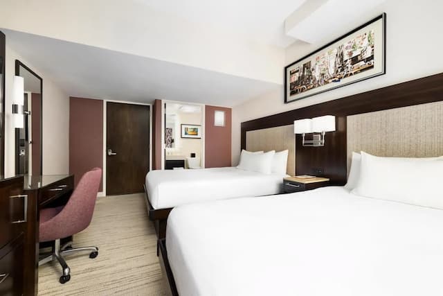 Hilton Garden Inn New York/Times Square Central-客房, 2 张大床-3