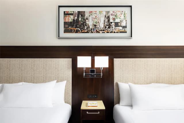 Hilton Garden Inn New York/Times Square Central-客房, 2 张大床, 无障碍, 城市景观 (Roll-in Shower)-5