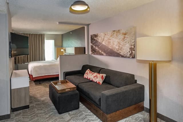 SpringHill Suites Anchorage Midtown-Suite, Multiple Beds (Mobility/Hearing Accessible, Tub)-4