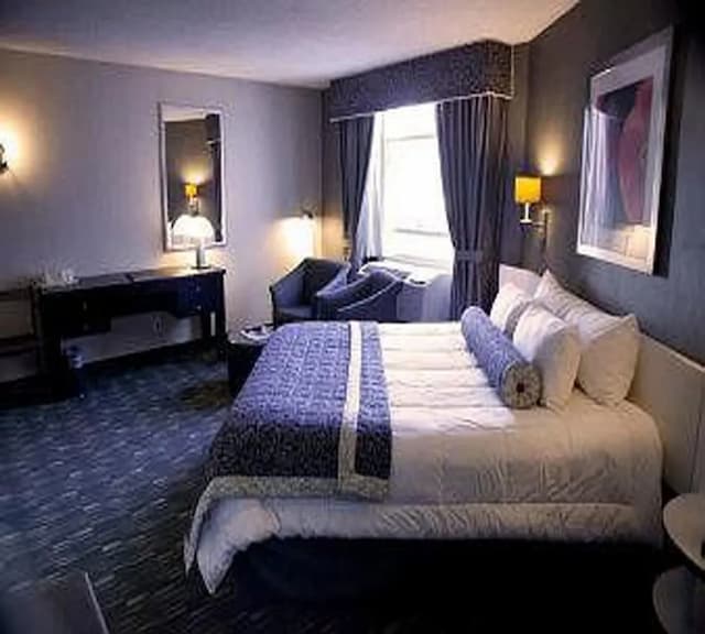 西荷里活溫德姆華美達廣場套房酒店-行政開放式套房, 1 張特大雙人床, 非吸煙房-4