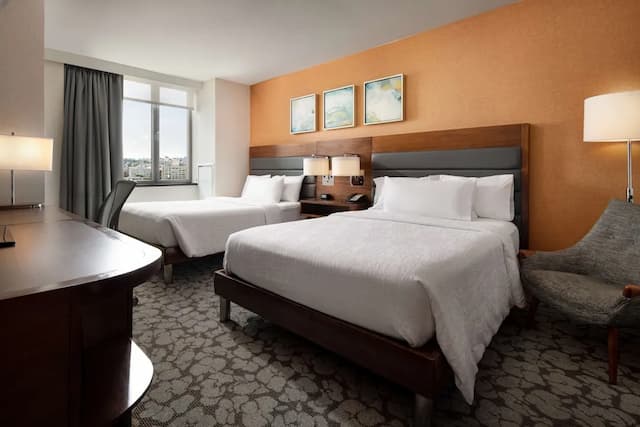 Hilton Garden Inn Long Island City New York-客房, 2 张大床-2