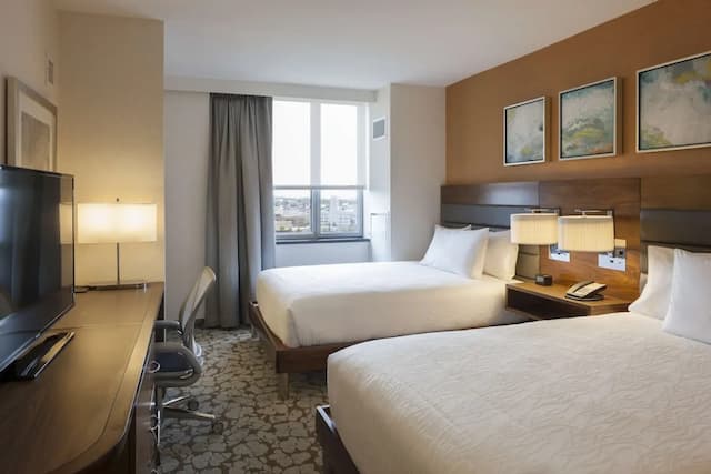 Hilton Garden Inn Long Island City New York-客房, 2 张大床-1