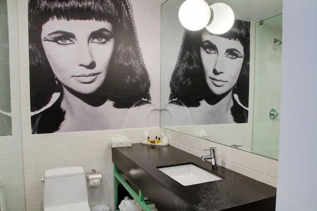 디 애들러 어 헐리우드 힐스 호텔-디럭스 더블룸, 더블침대 2개-16