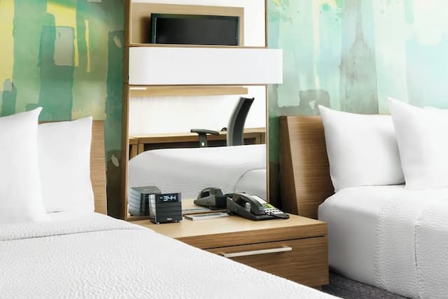 코트야드 바이 메리어트 시카고 매그니피션트 마일-룸, 침대(여러 개)-4