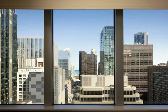 코트야드 바이 메리어트 시카고 매그니피션트 마일-룸, 킹사이즈침대 1개 및 소파베드, 시내 전망-5