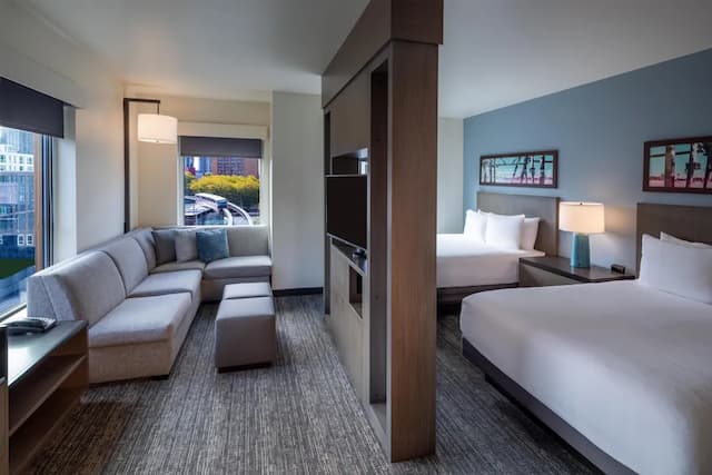 하얏트 하우스 시애틀/다운타운-스튜디오, 침대(여러 개)-5