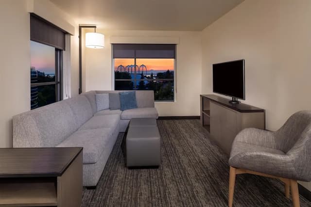 하얏트 하우스 시애틀/다운타운-스위트, 침실 1개, 장애인 지원, 욕조-6