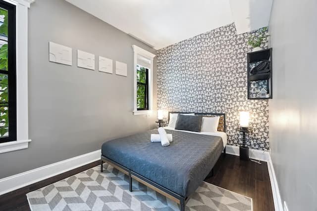 瑞格利維爾套房-客房, 1 張加大雙人床, 共用浴室-3