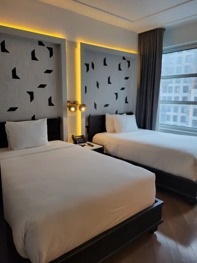 더 틸러리  호텔-클래식룸, 더블침대 2개-2