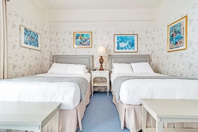 코넬 호텔 드 프랑스-룸, 더블침대 2개 (Two Full Beds)-2