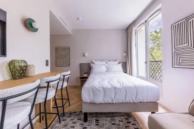 自由區馬雷公寓飯店-特色開放式客房-15