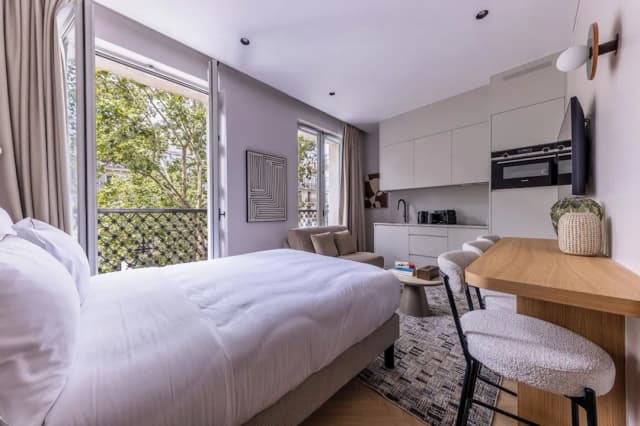 自由區馬雷公寓飯店-特色開放式客房-18