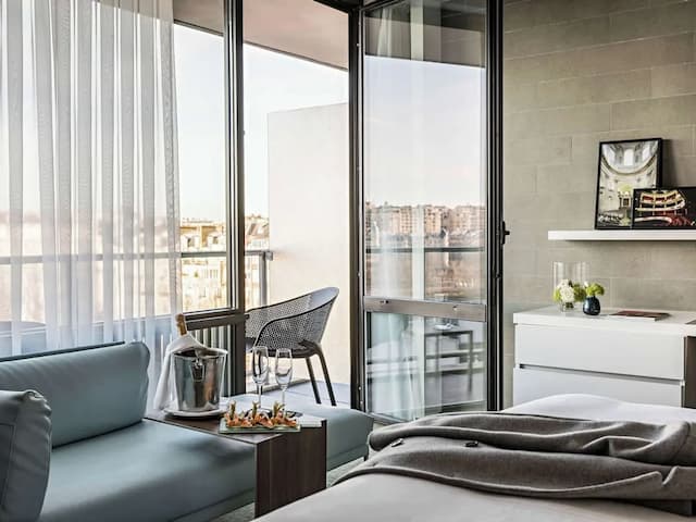 鉑爾曼巴黎埃菲爾鐵塔飯店-豪華客房, 2 張單人床, 陽台 (2 twin and sofabed, Eiffel Tower View)-2