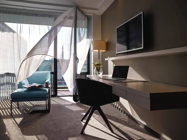 鉑爾曼巴黎埃菲爾鐵塔飯店-經典客房, 1 張特大雙人床, 陽台, 花園景觀-4