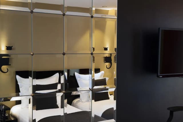 オテル ル シャ ノワール-スタンダード ダブルまたはツインルーム-9