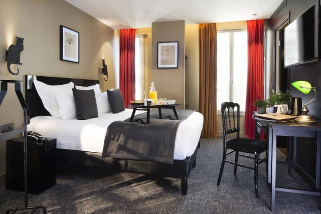 オテル ル シャ ノワール-スタンダード ダブルまたはツインルーム-6