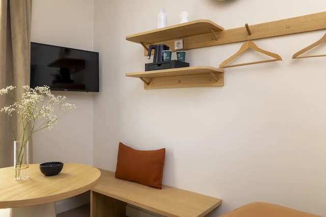 Hôtel Joe M-经典单人房 (1 Single Bed)-4