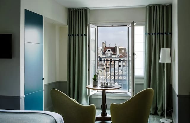 巴黎聖塞維林公園飯店-豪華客房, 露台-7