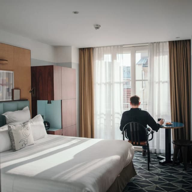 布魯梅艾菲爾飯店-高級雙人房-3