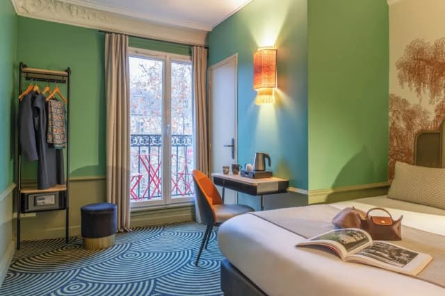 アバロン ホテル パリ ガール デュ ノール-コンフォート ダブルルーム バルコニー-3