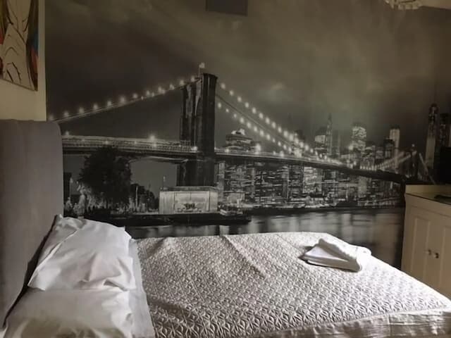 水晶小屋飯店-單人房, 共用浴室-1