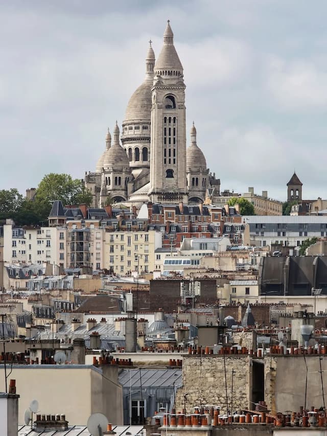 達莉拉酒店-雙人房 (Sacre Coeur view)-6