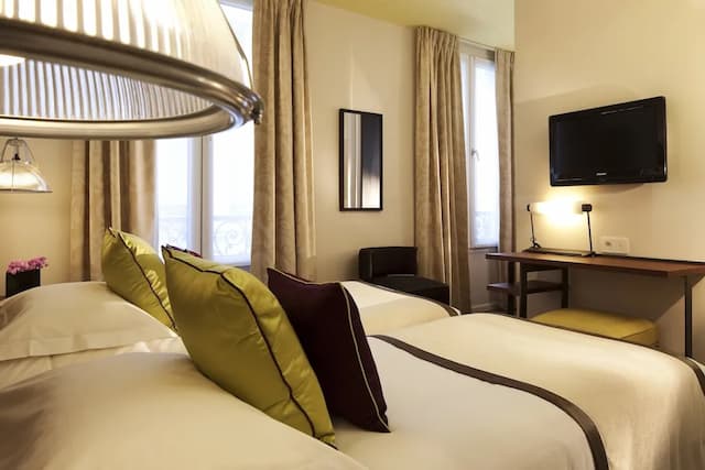 巴士底瑪萊飯店-雙床房-5