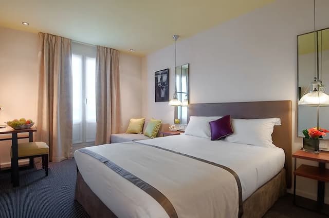 巴士底瑪萊飯店-高級雙人房-1