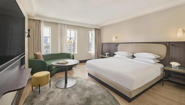 倫敦黑衣修士凱悅酒店-休閒客房, 1 張特大雙人床, 城市景-2