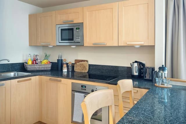 메리어트 이그제큐티브 아파트먼트 런던, 카나리 워프-스튜디오, 킹사이즈침대 1개-5