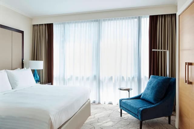 런던 메리어트 호텔 카나리 워프-이그제큐티브 스위트, 침실 1개-2