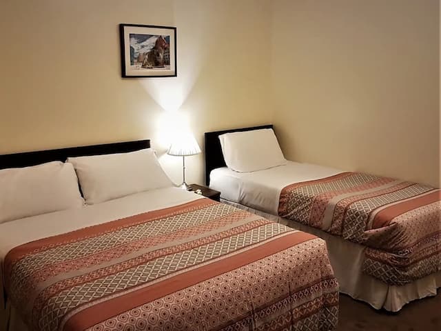 蓋特威酒店-雙床房, 獨立浴室-5