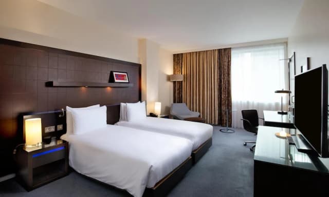 힐튼 런던 카나리 와프-패밀리룸, 침실 2개, 연결 가능 객실-1