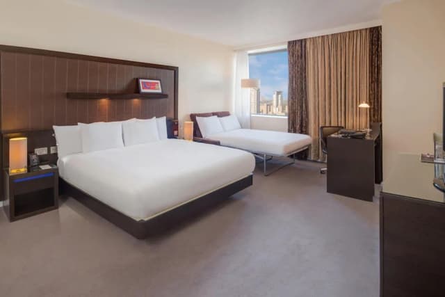 힐튼 런던 카나리 와프-디럭스룸, 킹사이즈침대 1개 및 소파베드-7