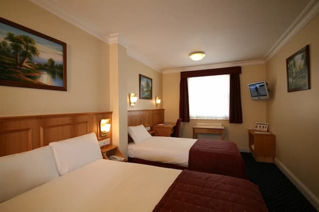 倫敦海德公園溫德姆戴斯酒店-三人房-2