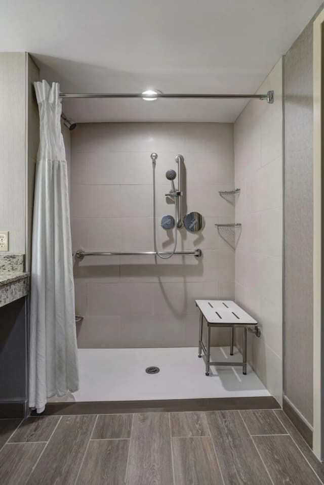 貝爾維尤希爾頓大使套房飯店-套房, 1 張特大雙人床和 1 張沙發床, 無障礙, 非吸煙房-4