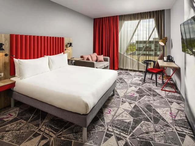 イビス スタイルズ ロンドン イーリング-ルーム ダブルベッド 1 台 (The Queen)-6