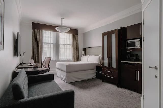 特拉法加廣場豪華飯店-高級客房, 1 張加大雙人床-5