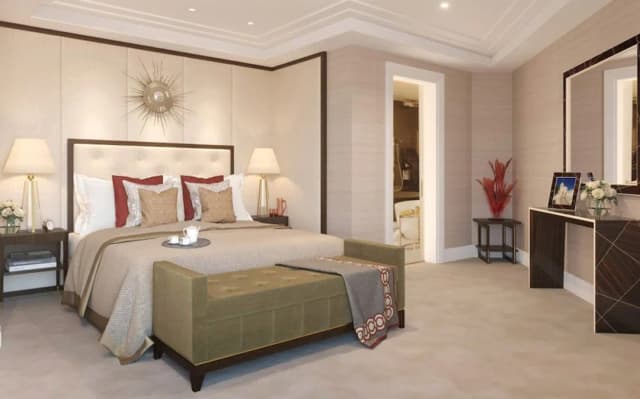 포시즌스 호텔 런던 앳 타워 브리지-룸, 침실 3개 (Tower View, Hotel Residence)-6