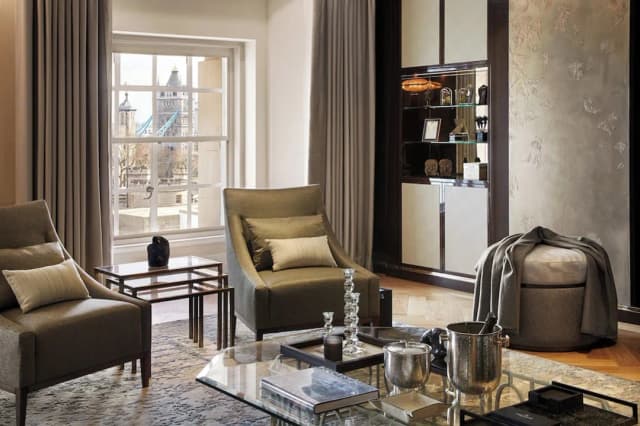 포시즌스 호텔 런던 앳 타워 브리지-룸, 침실 3개 (Tower View, Hotel Residence)-7