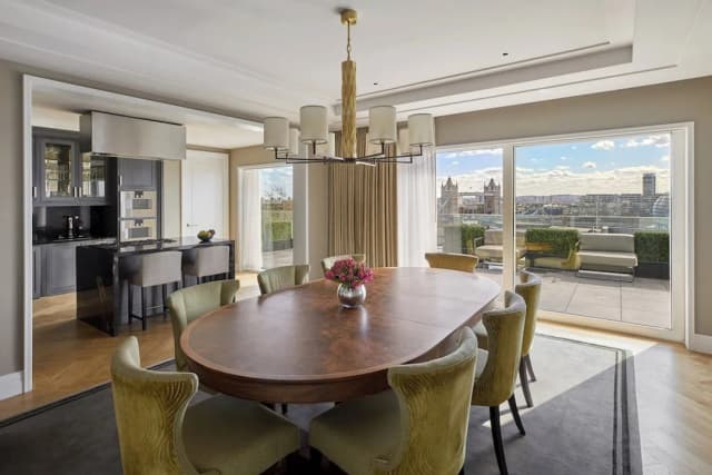 포시즌스 호텔 런던 앳 타워 브리지-룸, 침실 3개 (Panoramic View, Hotel Residence)-8