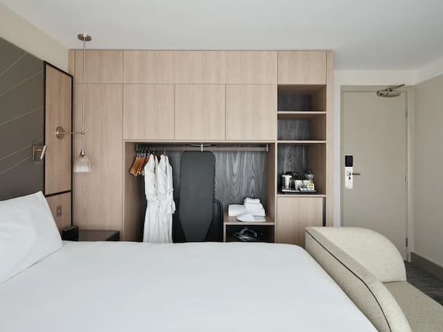 倫敦希斯洛機場凱悅嘉軒飯店-客房, 1 張特大雙人床 (Deluxe View)-4