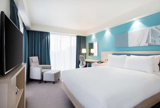 Hampton by Hilton London Docklands-客房, 1 张大床-4