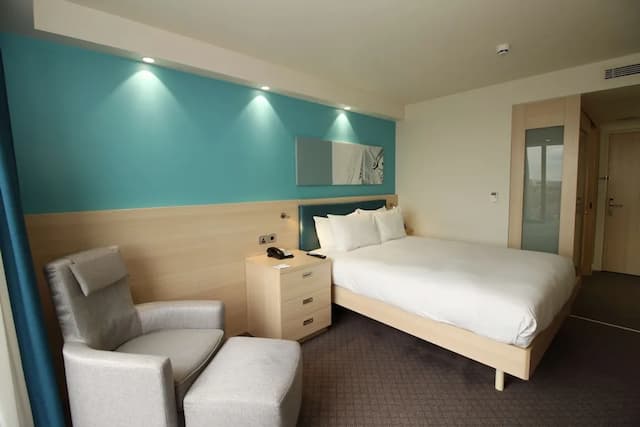 Hampton by Hilton London Docklands-客房, 1 张大床-1