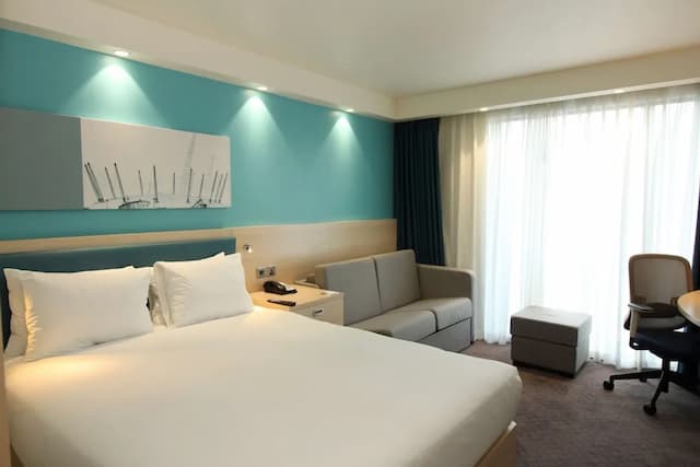 Hampton by Hilton London Docklands-家庭房, 1 张大床-2