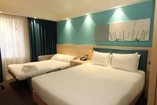 Hampton by Hilton London Docklands-家庭房, 1 张大床-1