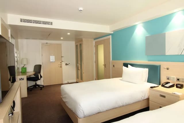 Hampton by Hilton London Docklands-双床房, 无障碍-1